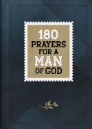 book cover for 180 Prayers for a Man of God