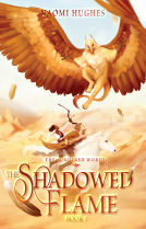 book cover for The Shadowed Flame