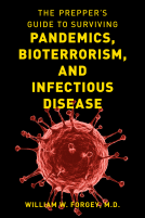 book cover for The Prepper's Guide to Surviving Pandemics, Bioterrorism, and Infectious Disease