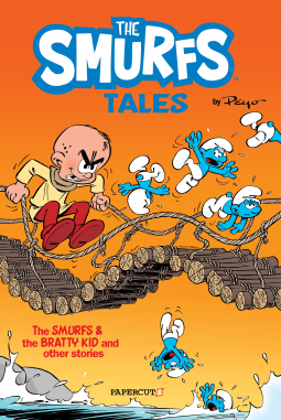 book cover for The Smurfs Tales #1