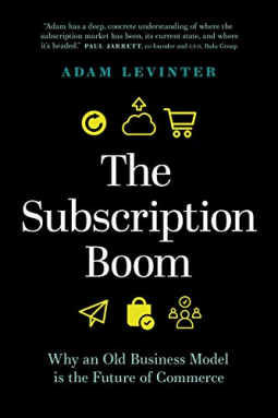 book cover for The Subscription Boom