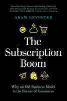 book cover for The Subscription Boom