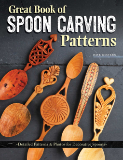 book cover for Great Book of Spoon Carving Patterns