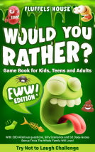 book cover for Would You Rather Game Book for Kids, Teens, and Adults - EWW Edition!