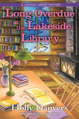 book cover for Long Overdue at the Lakeside Library