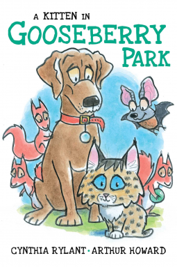 book cover for A Kitten in Gooseberry Park