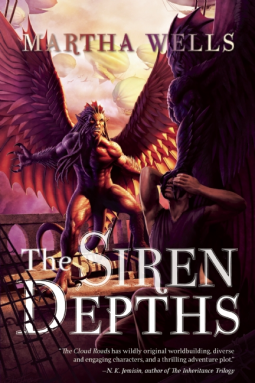book cover for The Siren Depths