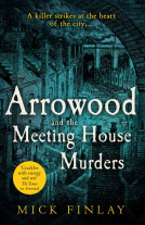 book cover for Arrowood and The Meeting House Murders