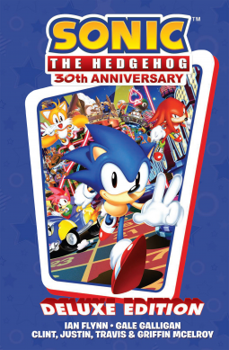 book cover for Sonic the Hedgehog 30th Anniversary Celebration: The Deluxe Edition