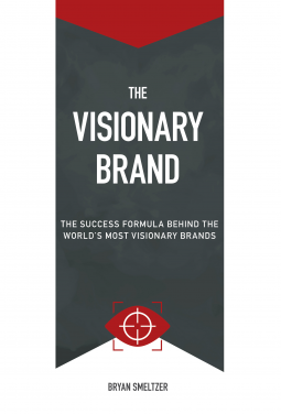 book cover for The Visionary Brand