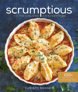book cover for Scrumptious from The Girl Who Ate Everything
