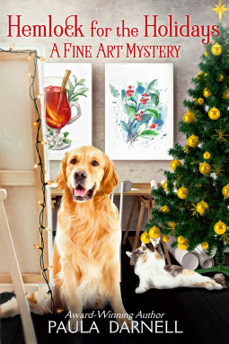 book cover for Hemlock for the Holidays