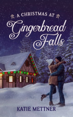 book cover for A Christmas at Gingerbread Falls