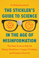 book cover for The Stickler's Guide to Science in the Age of Misinformation