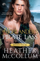book cover for The Highlander's Pirate Lass