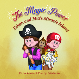 book cover for Ethan and Mia's Miracle Island: Books for Kids