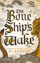 book cover for The Bone Ship's Wake