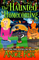 book cover for The Haunted Homecoming