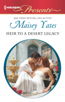 book cover for Heir to a Desert Legacy