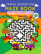 book cover for Travel Adventure Maze Book