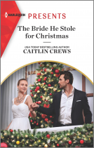book cover for The Bride He Stole for Christmas