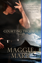 book cover for Courting Trouble