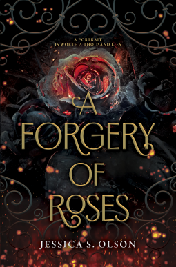 book cover for A Forgery of Roses