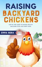 book cover for Raising Backyard Chickens