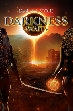 book cover for Darkness Awaits