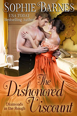 book cover for The Dishonored Viscount