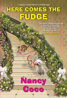 book cover for Here Comes the Fudge