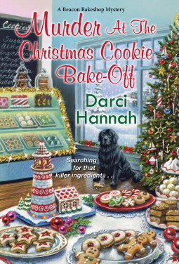 book cover for Murder at the Christmas Cookie Bake-Off