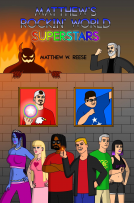 book cover for Matthew's Rockin' World Superstars