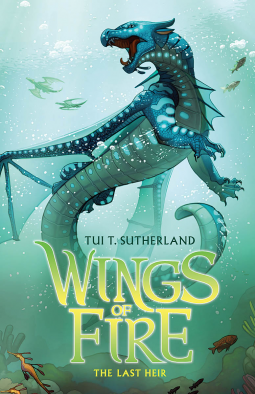 book cover for Wings of Fire #2: The Lost Heir