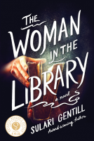 book cover for The Woman in the Library