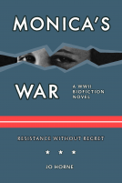book cover for Monica's War
