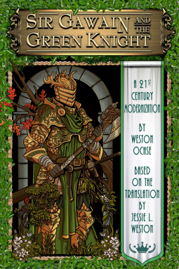 book cover for Sir Gawain and the Green Knight: A 21st Century Modernization