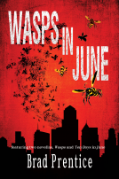 book cover for Wasps in June