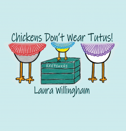book cover for Chickens Don't Wear Tutus!