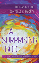 book cover for A Surprising God