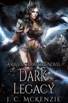 book cover for Dark Legacy: Raven Crawford, Book 4