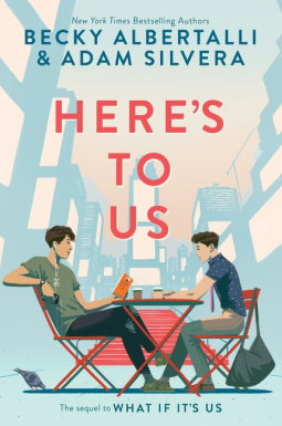 book cover for Here’s to Us