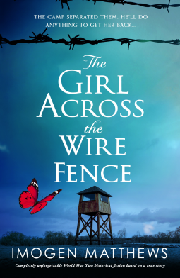 book cover for The Girl Across the Wire Fence