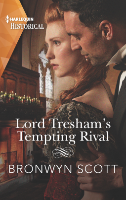 book cover for Lord Tresham's Tempting Rival