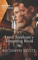 book cover for Lord Tresham's Tempting Rival
