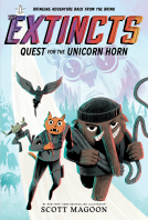 book cover for The Extincts: Quest for the Unicorn Horn (The Extincts #1)
