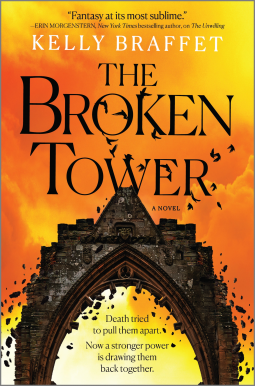 book cover for The Broken Tower