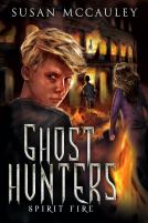 book cover for Ghost Hunters: Spirit Fire