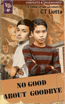 book cover for No Good About Goodbye