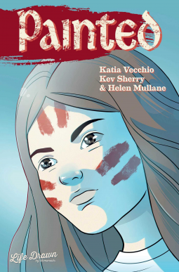 book cover for Painted